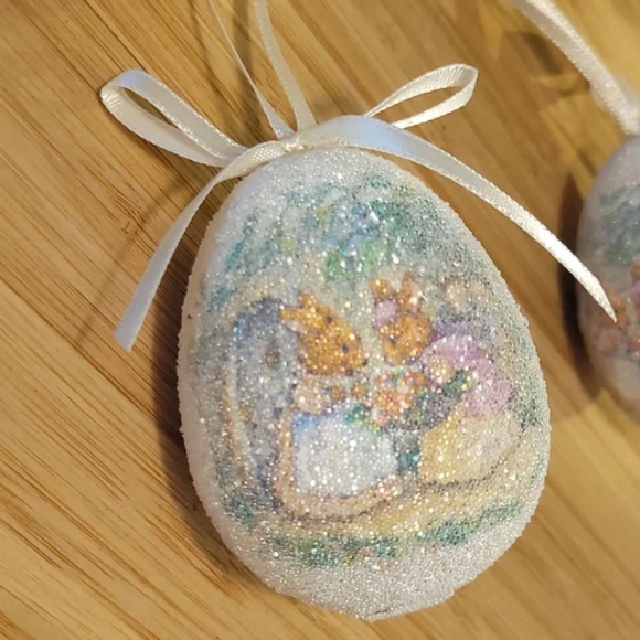 Sugared Easter Egg Ornanents - Picture 7 of 9